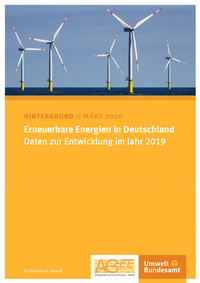 Erneuerbare Energien in Deutschland 2019 Daten zur Entwicklung im Jahr 2019